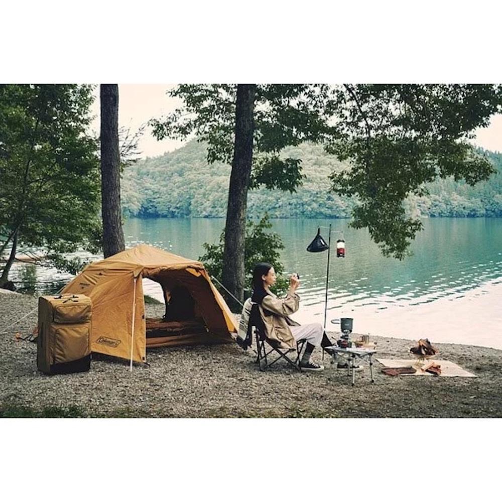Coleman 單人露營套裝入門組【好勢露營】CM-39143土狼棕帳篷睡袋桌椅爐具焚火台瓦斯爐營燈氣墊床-細節圖8