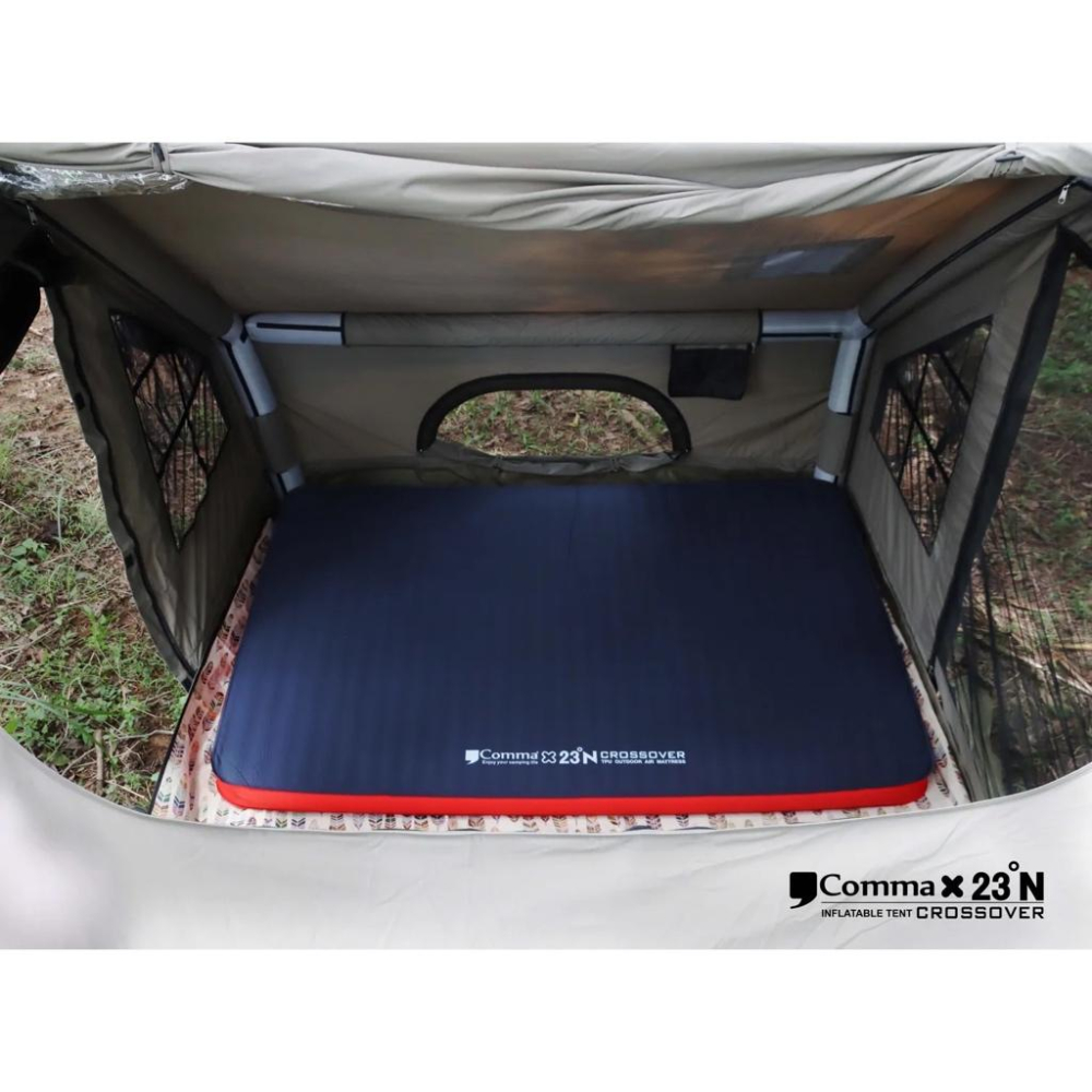 大尺寸 逗點X北緯23度 TPU床墊XL號/L號【好勢露營】聯名款加大TPU床充氣床睡墊氣墊床-細節圖4