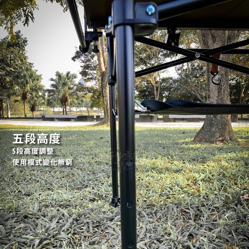 JG Outdoor L型套組 折疊收納桌套組 含三角轉板 系統桌【好勢露營】T1+T2 AL1+ AL2 戶外桌-細節圖9