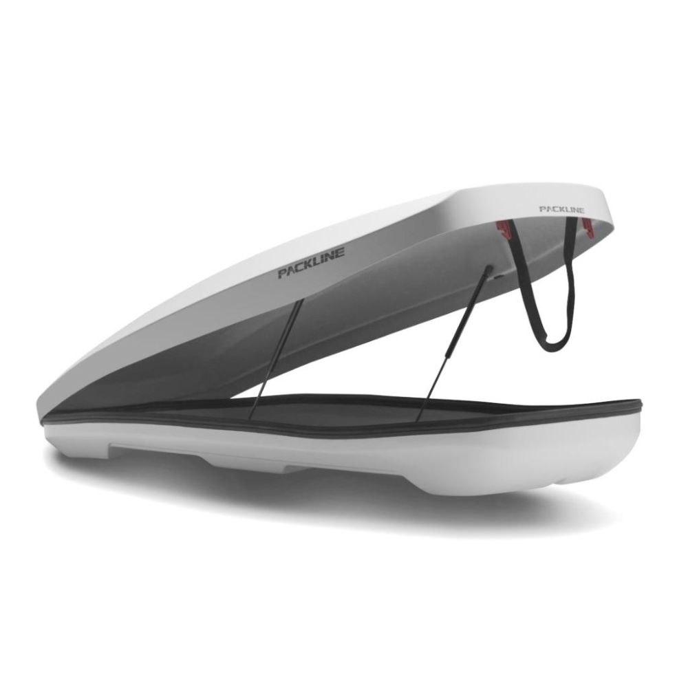 挪威 PACKLINE NX SUMMIT車頂箱 410L【好勢露營】鏡面黑色雪地白裝備箱 行李箱 車頂置物箱 車宿車泊-細節圖4