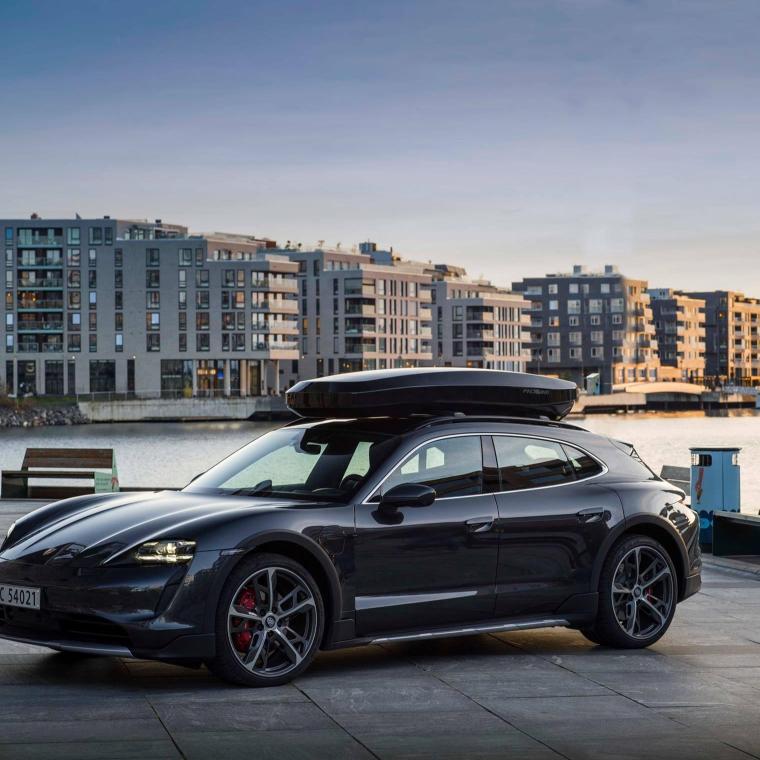 挪威 PACKLINE NX SUMMIT車頂箱 410L【好勢露營】鏡面黑色雪地白裝備箱 行李箱 車頂置物箱 車宿車泊-細節圖7