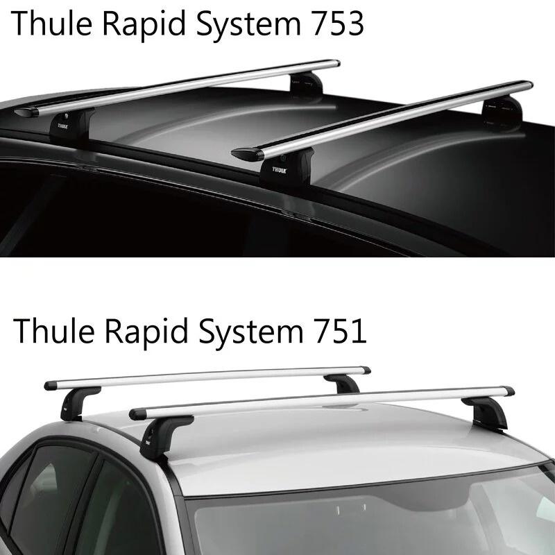 都樂Thule 753 751 Rapid System車頂架腳座【好勢露營】突出式車輛專用腳座架 車頂行李架橫桿固定點-細節圖4