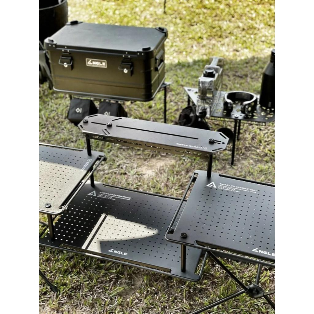 ANGLE HIRO 戰術桌全套 三件組 戶外吧台套裝【好勢露營】戰術桌 輕量露營桌 折疊桌 helinox 可通用-細節圖9