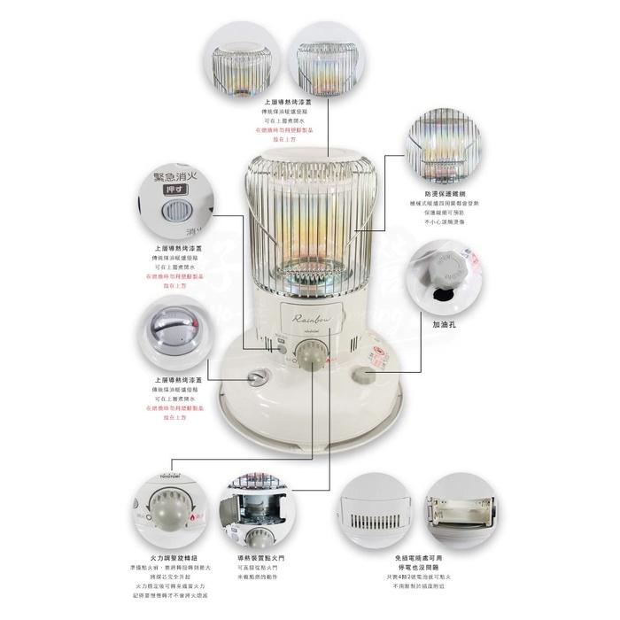 TOYOTOMI 煤油暖爐 RB-25N【好勢露營】日本製 台灣公司貨一年保固 RB-251 RB-250-細節圖5