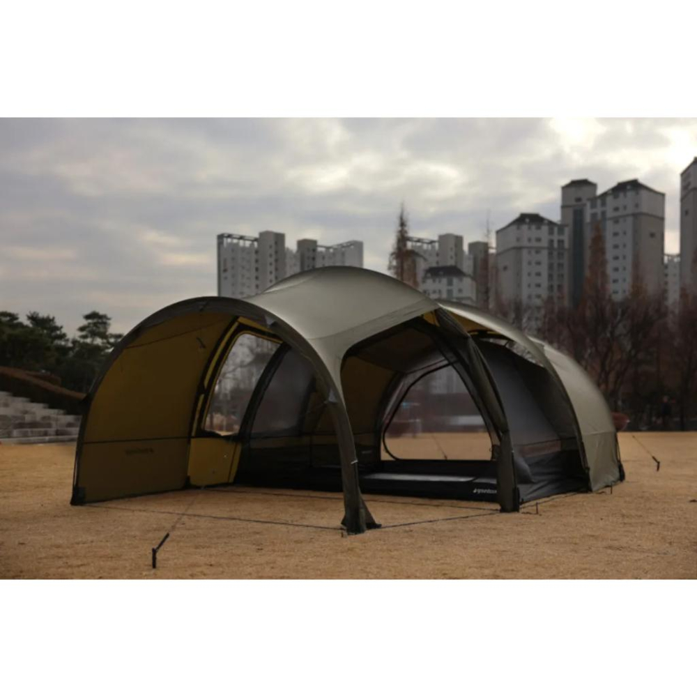 韓國Groundcover MOLE.T HAUS Max 隧道帳【好勢露營】僅8.5kg 桶帳 四環帳 三環帳 帳篷-細節圖6