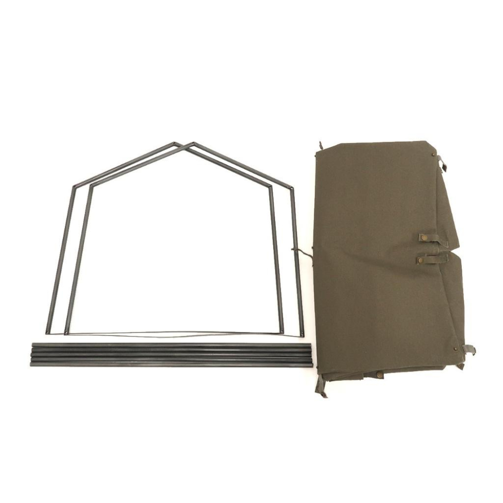 POST GENERAL 鐵製貓砂屋【好勢露營】帳篷造型寵物帳篷 貓咪寵物床 工業風格 寵物露營 屋型帳篷 寵物屋-細節圖4