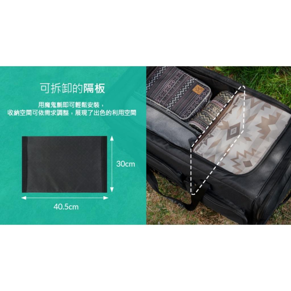 KAZMI KZM 黑色個性裝備收納袋 90L【好勢露營】收納包 軍事風 潮流背包-細節圖6