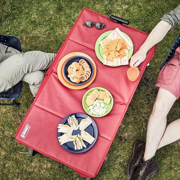 Coleman 四輪拖車專用桌板【好勢露營】露營四輪手拉車 露營推車拖車 野餐折疊拉車 收納裝備車 CM-33140-細節圖6