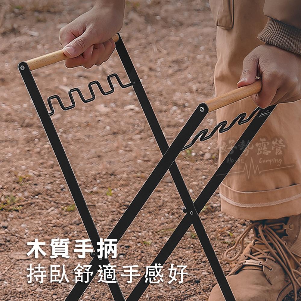 北歐品味可折疊垃圾袋掛架【好勢露營】垃圾袋架 掛式垃圾架 垃圾分類架 垃圾架 露營垃圾掛架-細節圖5