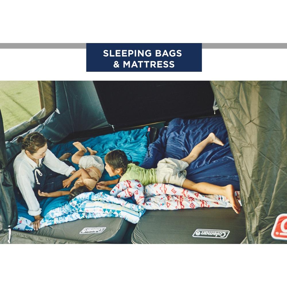 Coleman 冒險者紓壓睡袋【好勢露營】睡袋 棉被 C5 CM-38136 舒適睡墊 保暖睡袋 戶外登山 雙人睡袋 單-細節圖7