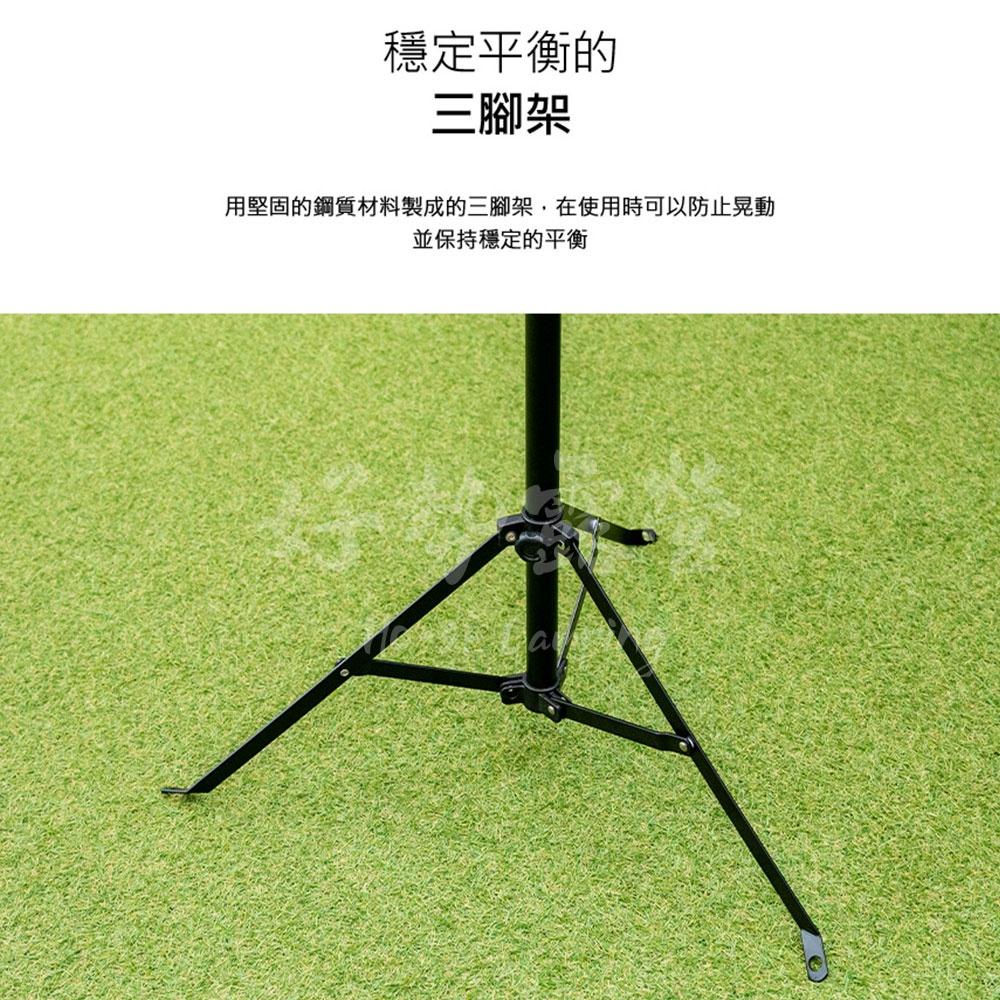 KAZMI  KZM 鋁合金雙頭掛勾燈架【好勢露營】露營燈架 燈架 鋁合金燈架 戶外燈架 落地燈架-細節圖5