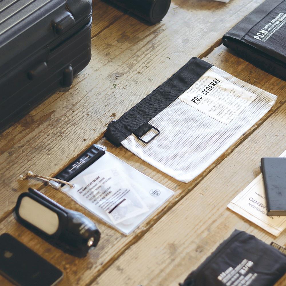 POST GENERAL 小型防水袋3件組【好勢露營】灰咖啡 玄黑色 淨白色 置物袋收納 相機袋 手機 充電器口罩戶外-細節圖2