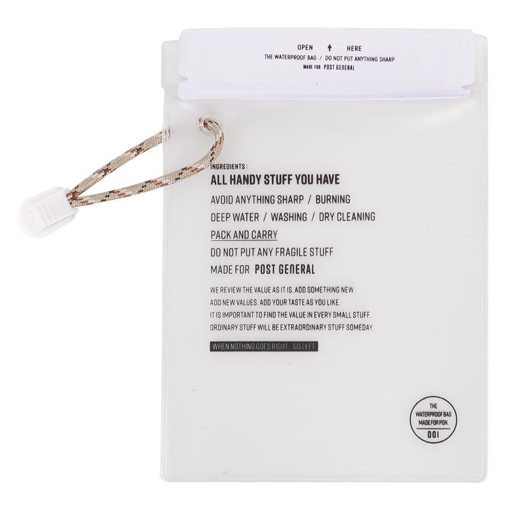 POST GENERAL 小型防水袋3件組【好勢露營】灰咖啡 玄黑色 淨白色 置物袋收納 相機袋 手機 充電器口罩戶外-細節圖5