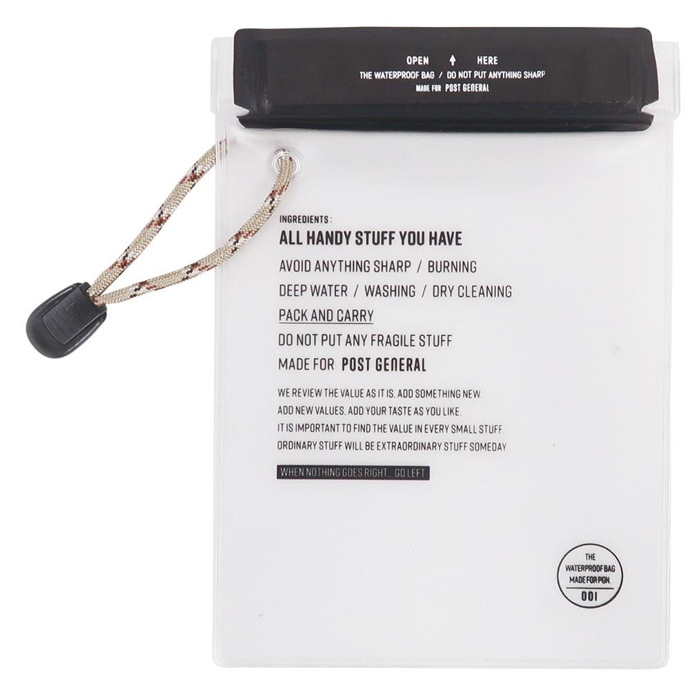 POST GENERAL 小型防水袋3件組【好勢露營】灰咖啡 玄黑色 淨白色 置物袋收納 相機袋 手機 充電器口罩戶外-細節圖6
