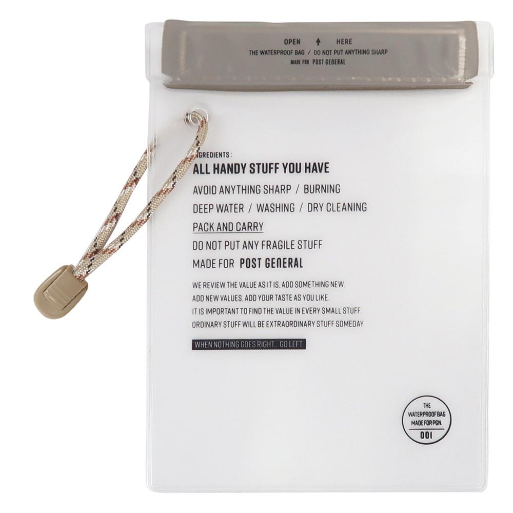 POST GENERAL 小型防水袋3件組【好勢露營】灰咖啡 玄黑色 淨白色 置物袋收納 相機袋 手機 充電器口罩戶外-細節圖7