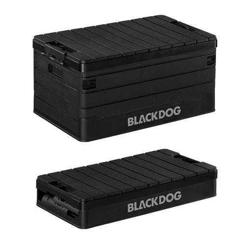 BLACKDOG 黑狗 摺疊裝備箱 60L【好勢露營】黑化PP折疊收納箱 折疊箱摺疊箱 戶外旅行收納露營整理箱 露營美學-細節圖8
