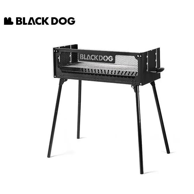 BLACKDOG 黑狗 折疊燒烤爐【好勢露營】折疊式 烤肉爐燒烤架烤肉架桌上型BBQ戶外碳烤燒烤爐 烤香腸爐 置物架-細節圖2