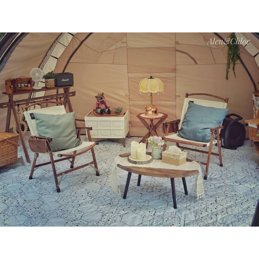 走露吧 童趣水磨石六角花磚地墊【好勢露營】CAMPANIMAL 美學地墊 野餐墊 前庭地墊 防水地墊 防潮地墊 可機洗-細節圖5