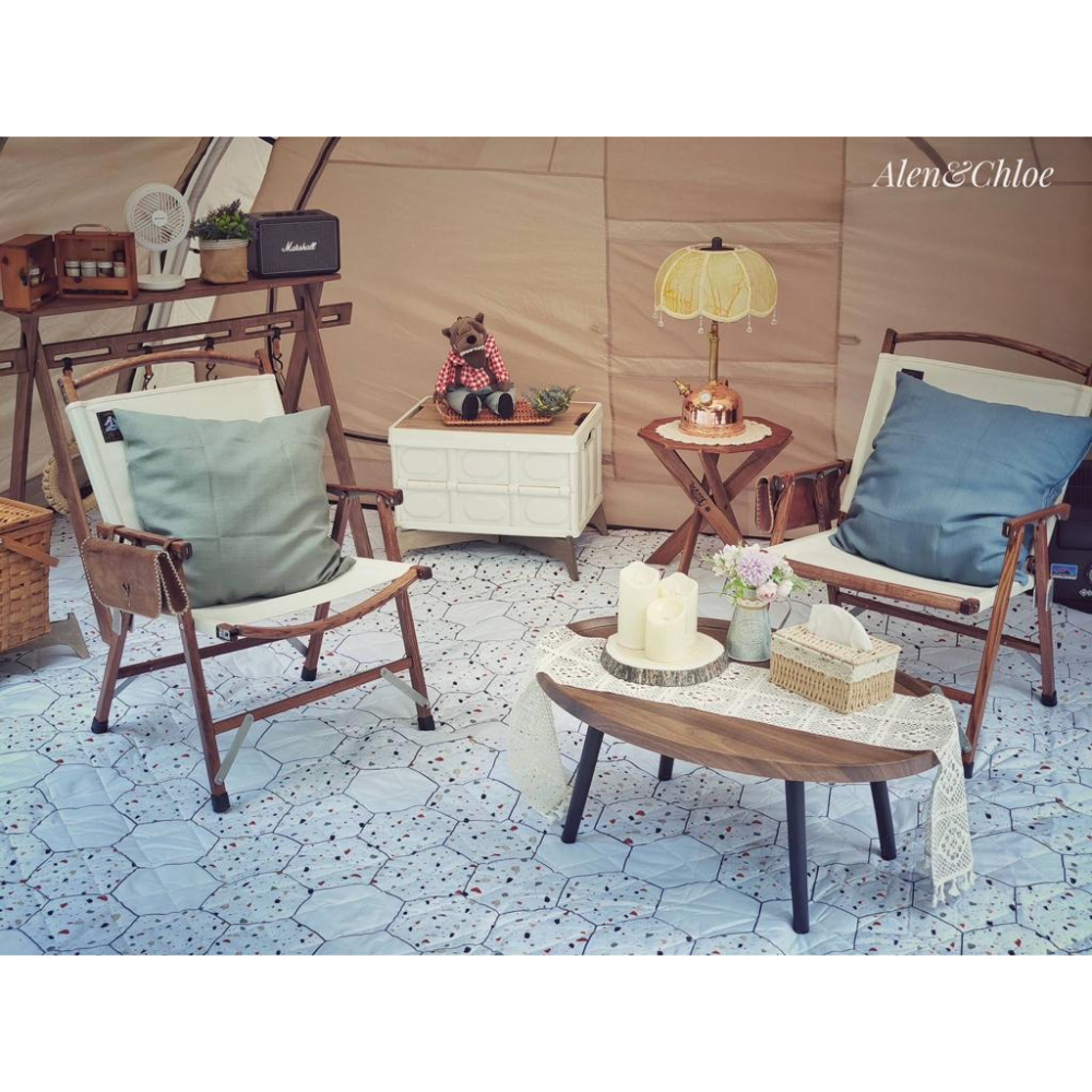 走露吧 童趣水磨石六角花磚地墊【好勢露營】CAMPANIMAL 美學地墊 野餐墊 前庭地墊 防水地墊 防潮地墊 可機洗-細節圖6