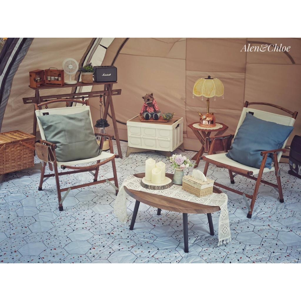 走露吧 童趣水磨石六角花磚地墊【好勢露營】CAMPANIMAL 美學地墊 野餐墊 前庭地墊 防水地墊 防潮地墊 可機洗-細節圖9