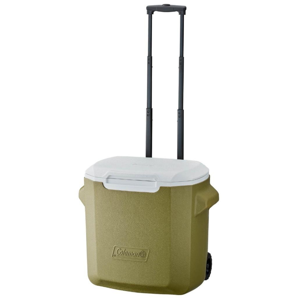 Coleman 拉桿冰箱26.5L灰咖啡/綠橄欖【好勢露營】CM-05748 CM-25749戶外冰箱 保冰桶 行動冰箱-細節圖7
