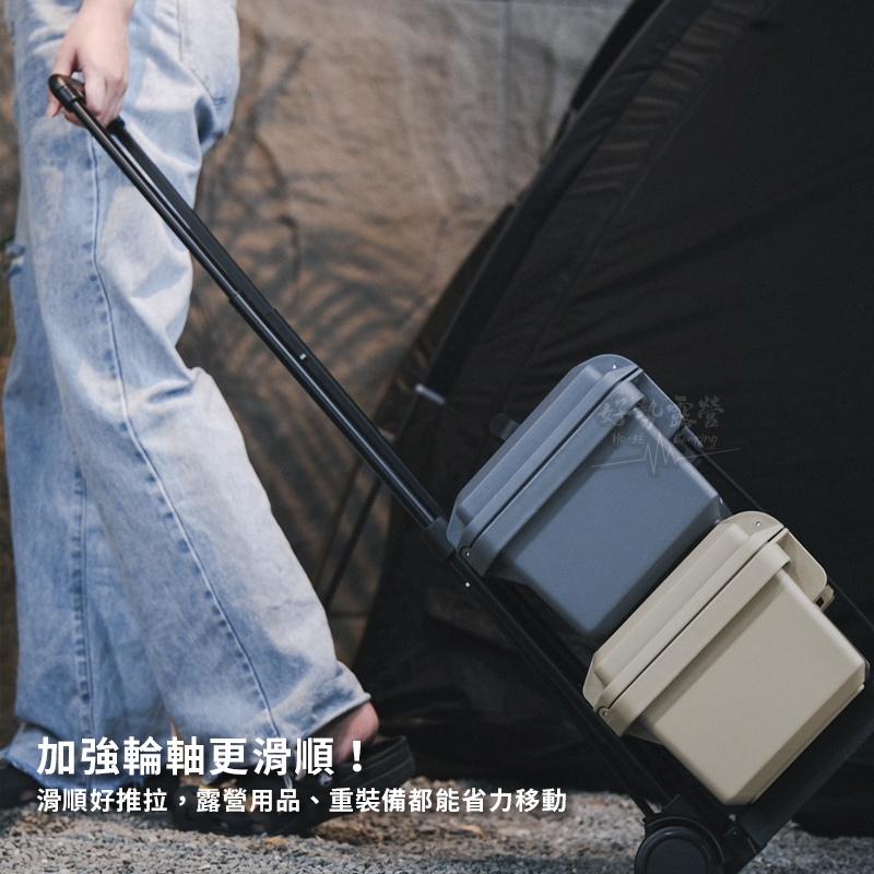 TILLAK 小坦克 行李拉桿推車【好勢露營】萬用折疊手推車 坦克輪 兩輪行李車拉桿車 行李車小拖車手拉車 折疊車買菜車-細節圖6