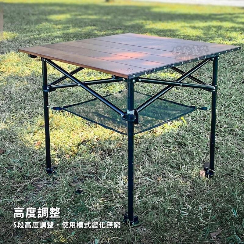 JG Outdoor 實木折疊方桌T2-63cm【好勢露營】實木折疊收納桌小方型款折疊桌 方桌 摺疊桌戶外桌 木紋桌-細節圖3