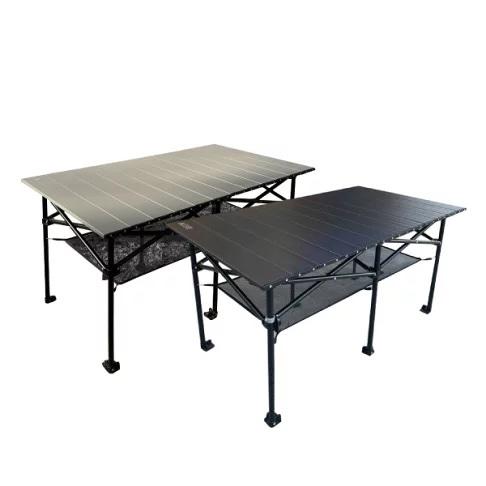 JG Outdoor 鋁合金折疊長方桌AL1-108cm【好勢露營】鋁合金折疊收納桌長方形款折疊桌 長桌 摺疊桌蛋捲桌-細節圖2