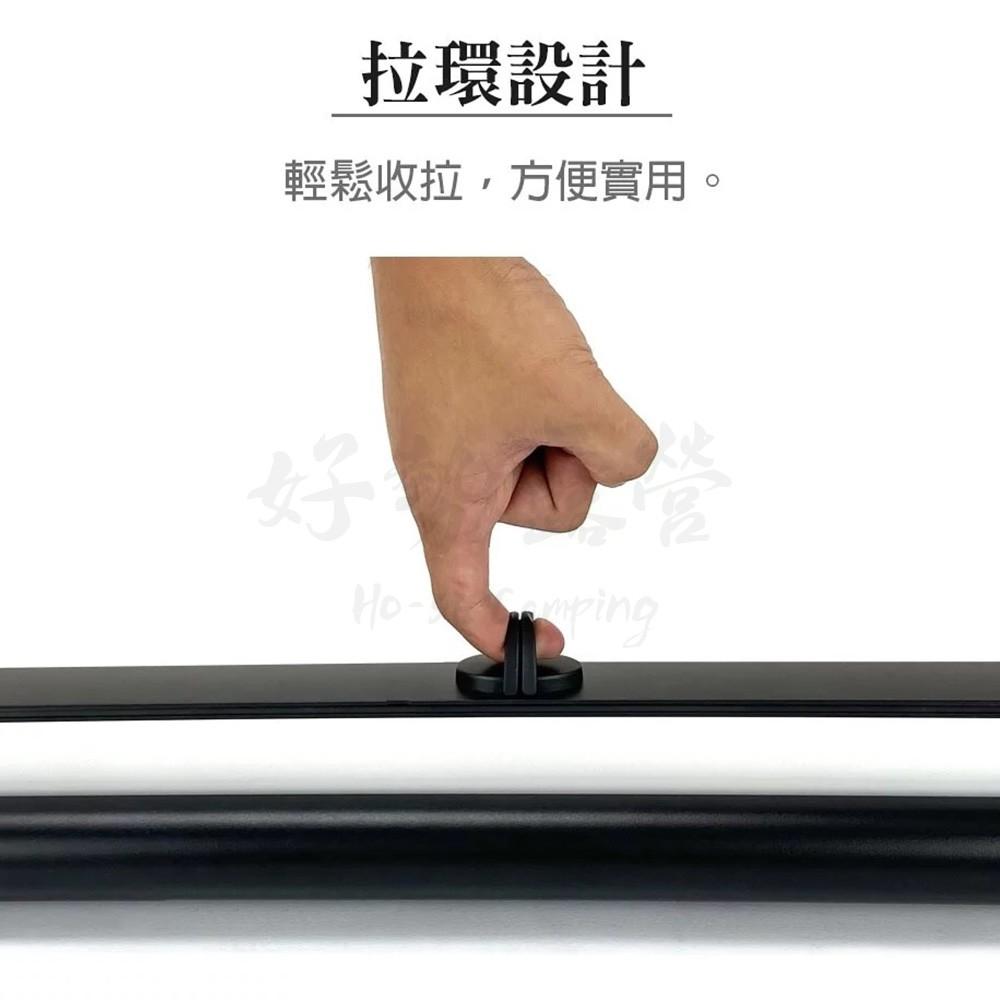 立掛兩用投影機折疊布幕50吋【好勢露營】16:9 伸縮投影布幕 電影布幕 可站立 可吊掛-細節圖4