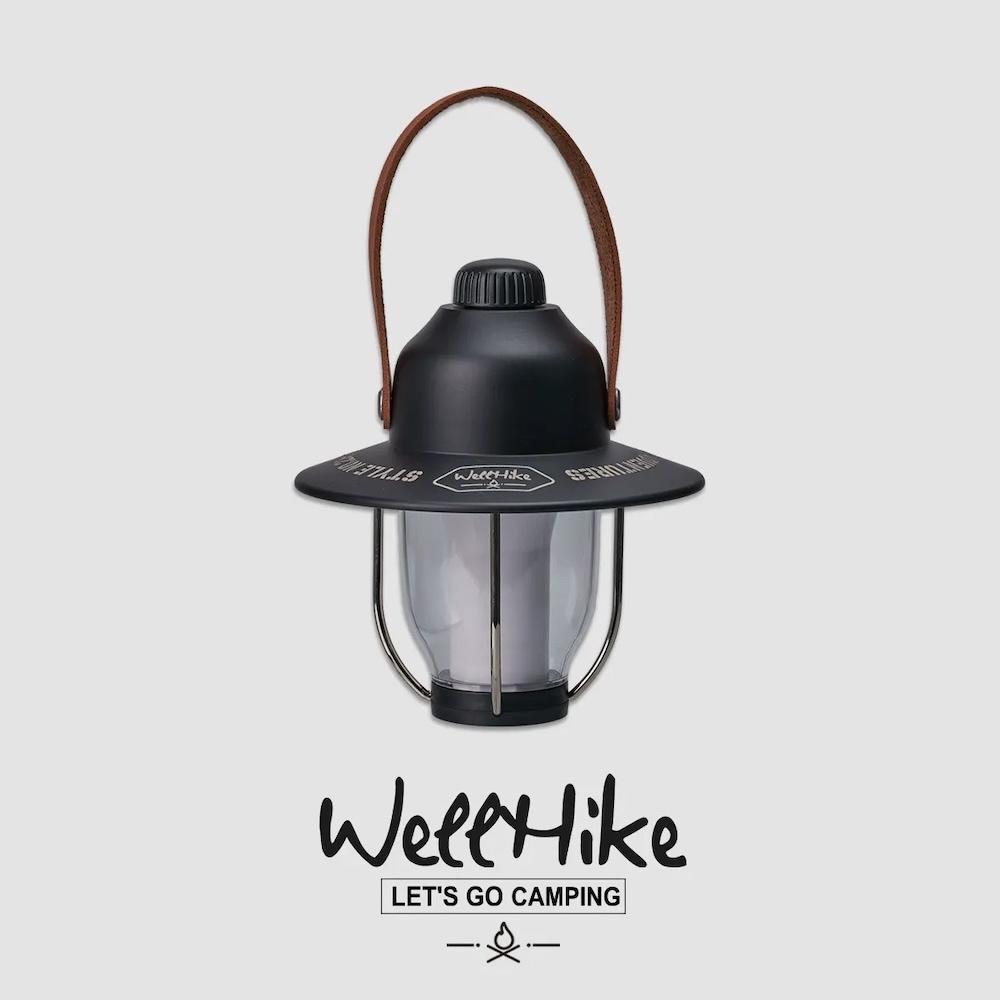 WELLHIKE 榛果掛燈 (含底座)【好勢露營】戶外燈可調光 三腳架 輕量化照明 復古營燈 露營燈-細節圖7
