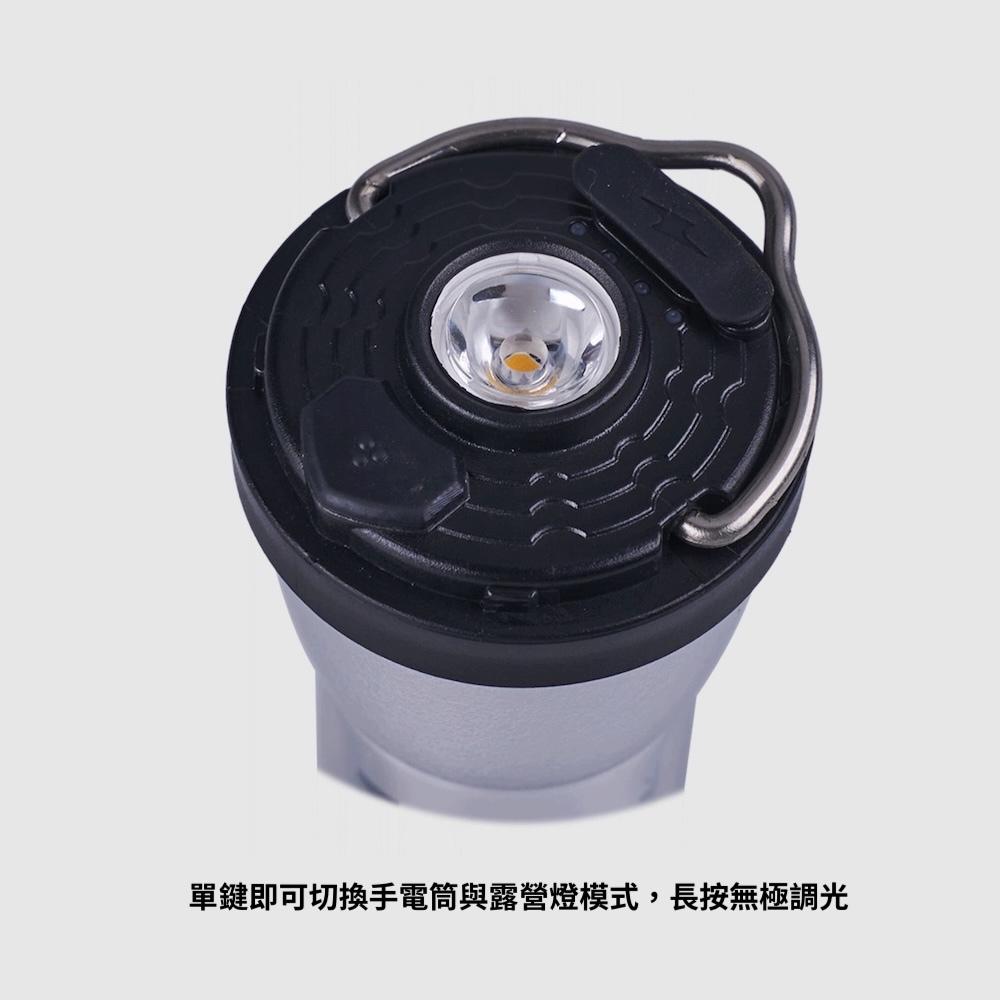 WELLHIKE GZ5000 燈塔露營燈 5000mAh【好勢露營】GZ燈 塔燈 戶外燈 高續航 輕量化營燈 戶外照明-細節圖3