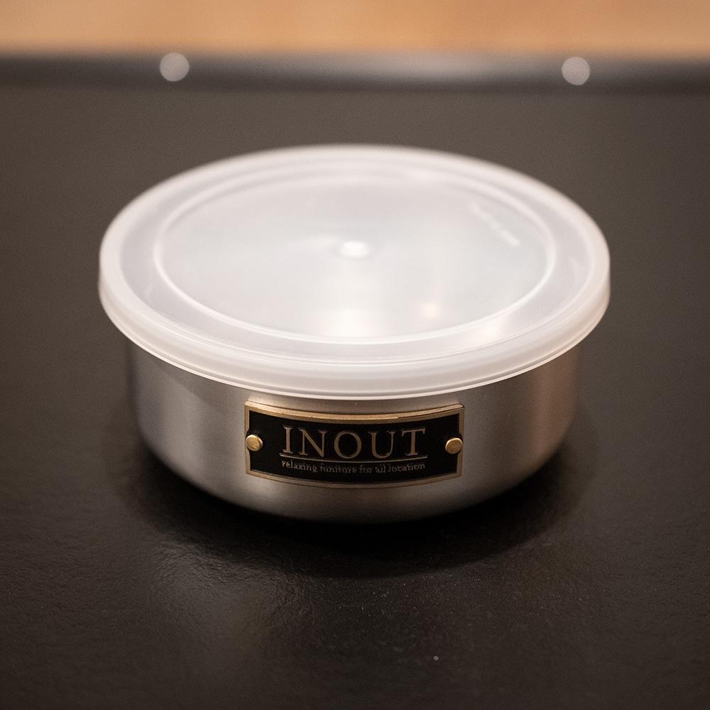 INOUT 調味料密封罐【好勢露營】銀/黑 露營調味罐 不鏽鋼密封罐 咖啡豆收納 露營小物 輕量化收納罐-細節圖5