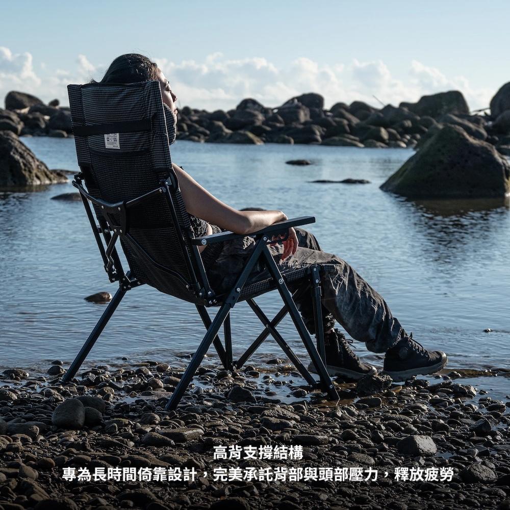 BARRACK09 大力馬五段椅 (HECTOR多角度高背椅 Dyneema 3.0【好勢露營】戰術躺椅 多角度露營椅-細節圖7