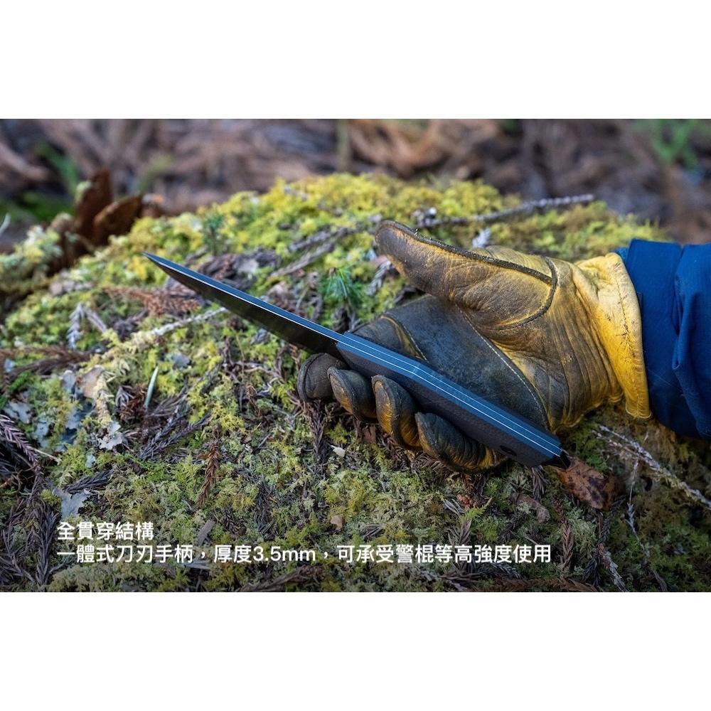 日本TOKYO CRAFTS 直刀【好勢露營】專屬刀鞘 戶外小刀 劈柴刀 440C不鏽鋼 全貫穿直刀 生火工具-細節圖3