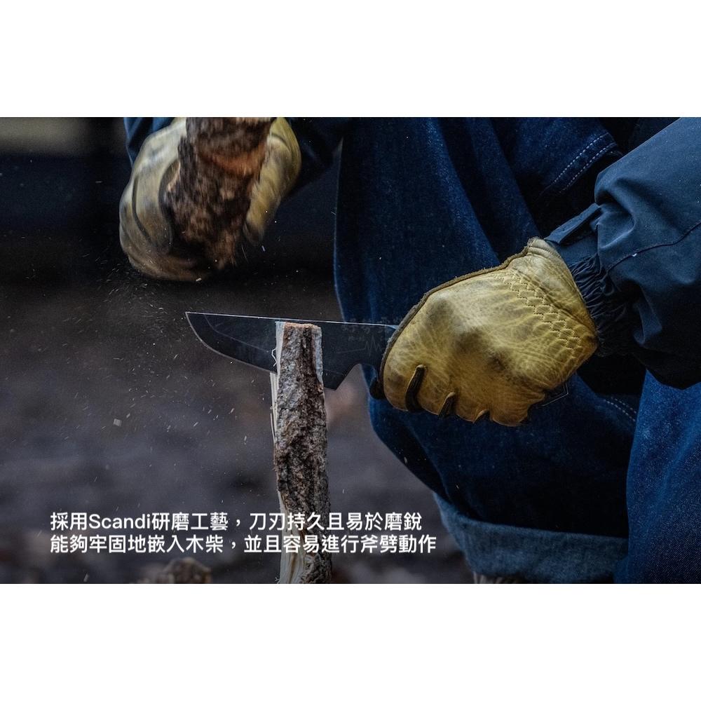 日本TOKYO CRAFTS 直刀【好勢露營】專屬刀鞘 戶外小刀 劈柴刀 440C不鏽鋼 全貫穿直刀 生火工具-細節圖4