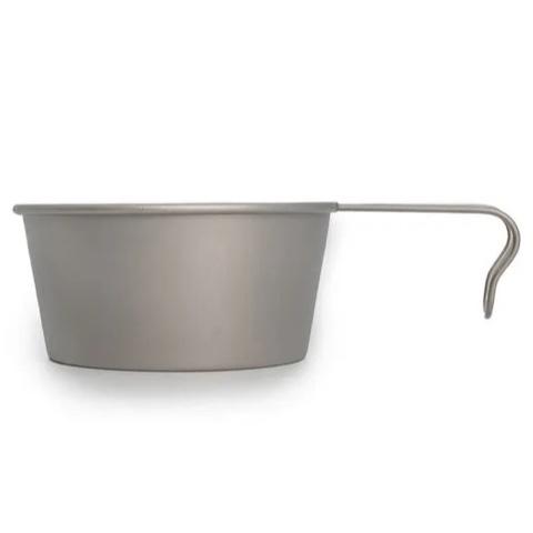 日本TOKYO CRAFTS TITANIUM 雪拉鈦碗 深碗480ml【好勢露營】純鈦碗雪拉碗露營餐具 雪拉杯 戶外碗-細節圖2