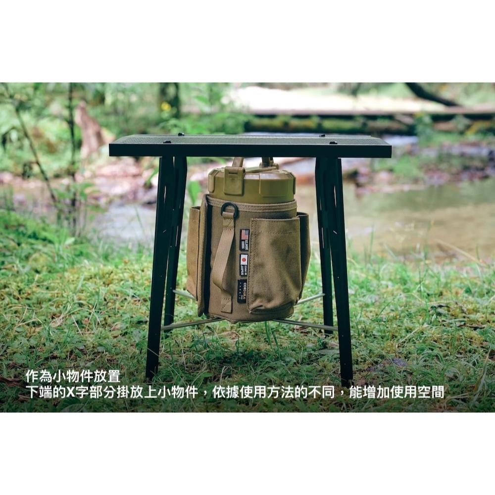 日本TOKYO CRAFTS 萬用小邊桌【好勢露營】日本露營桌 輕量摺疊桌 30cm邊桌  露營收納架 戰術邊桌-細節圖7