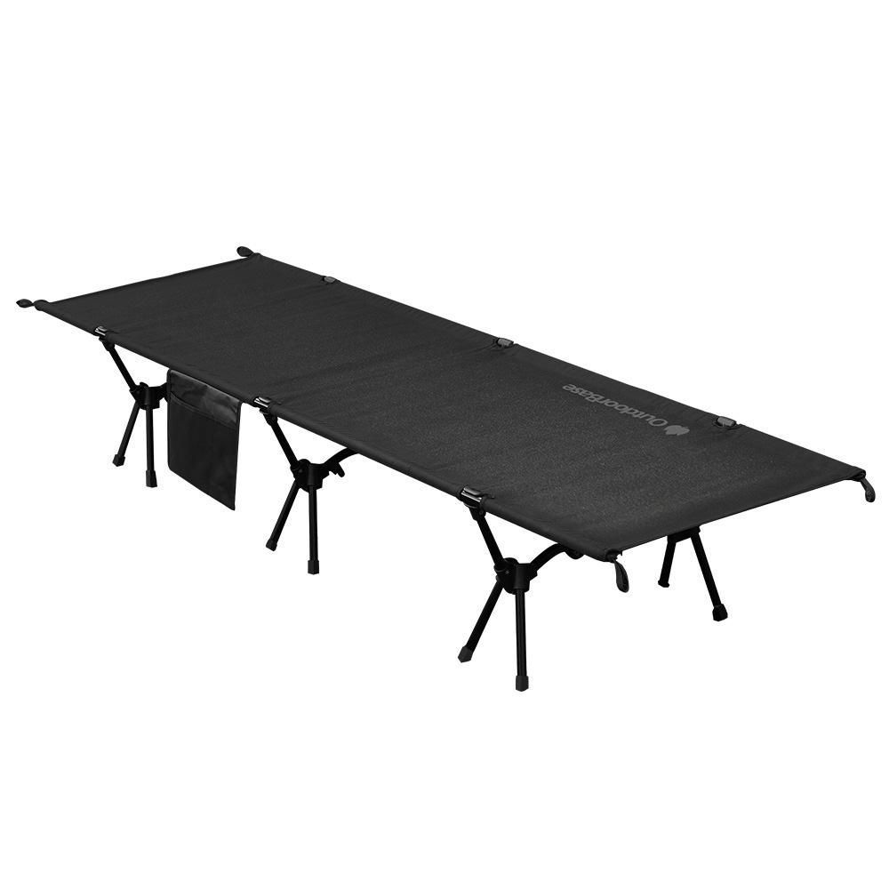 Outdoorbase X3 行軍床/闇黑【好勢露營】高低兩用行軍床 OB25414 7075鋁合金 膠囊行軍床 登山床-細節圖2