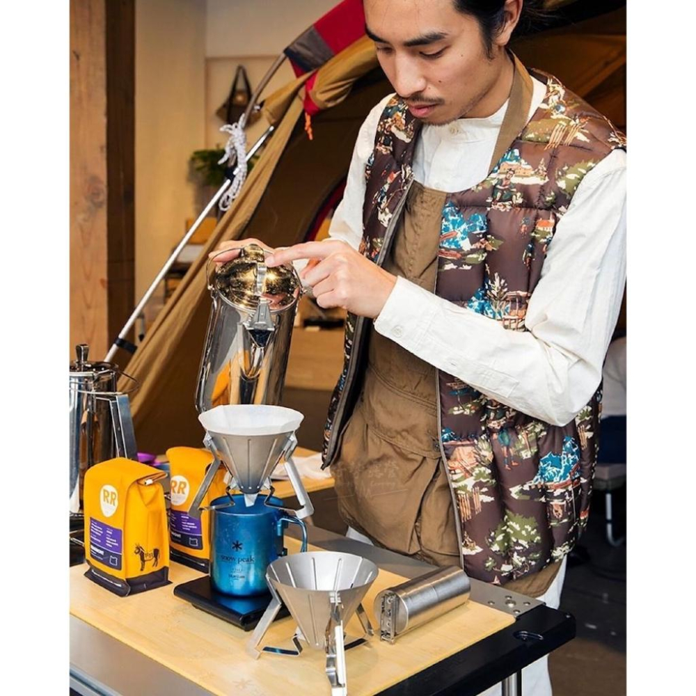 Snow Peak 營地咖啡師 咖啡濾杯 CS-117【好勢露營】手沖咖啡 拆解式濾杯 日本製 戶外咖啡器具-細節圖8