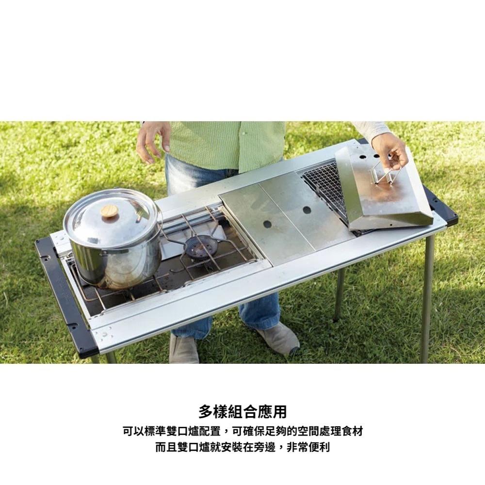 Snow Peak IGT加長框架 CK-150【好勢露營】4單位 IGT桌框 模組化桌系統 露營廚房 四單元框架-細節圖3