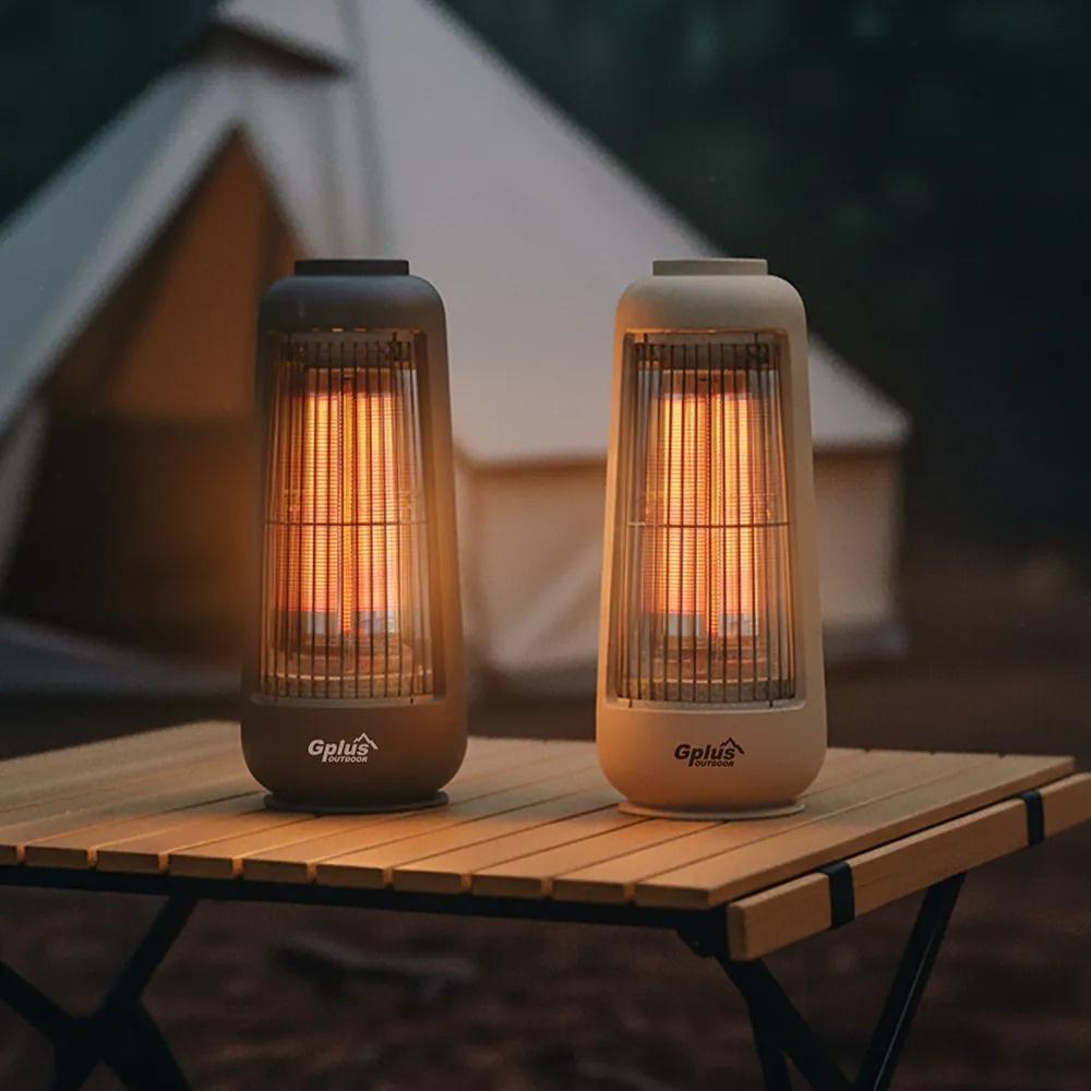 GPLUS 可擺頭直立式電暖器【好勢露營】 GP-EM001 電暖爐 碳素電熱管 露營可使用-細節圖8