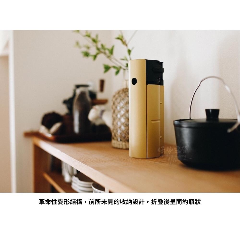 Snow Peak  HOME&CAMP卡式瓦斯爐 GS-600 銀/黑/卡其【好勢露營】折疊卡式爐 摺疊單口爐 爐具-細節圖4