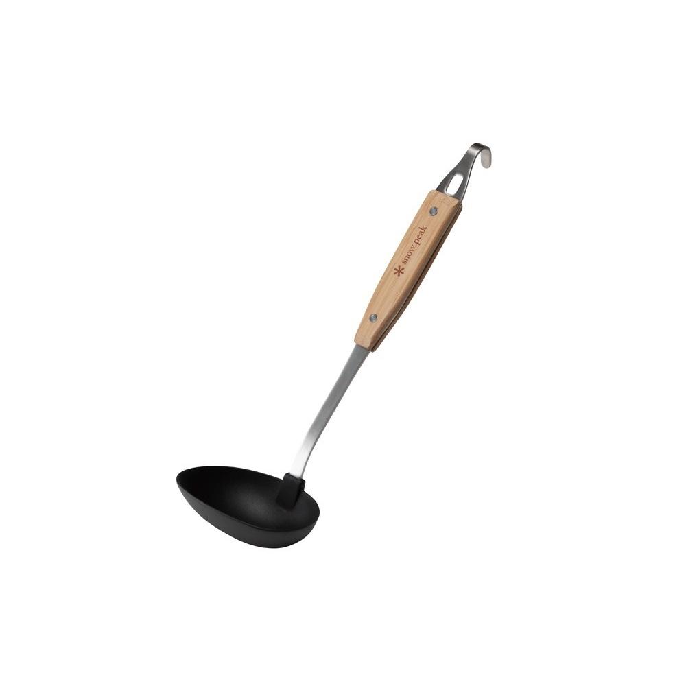 Snow Peak 料理器具組(CS-217)【好勢露營】露營湯勺 竹鏟子 料理鍋鏟 戶外廚具 附收納袋-細節圖3