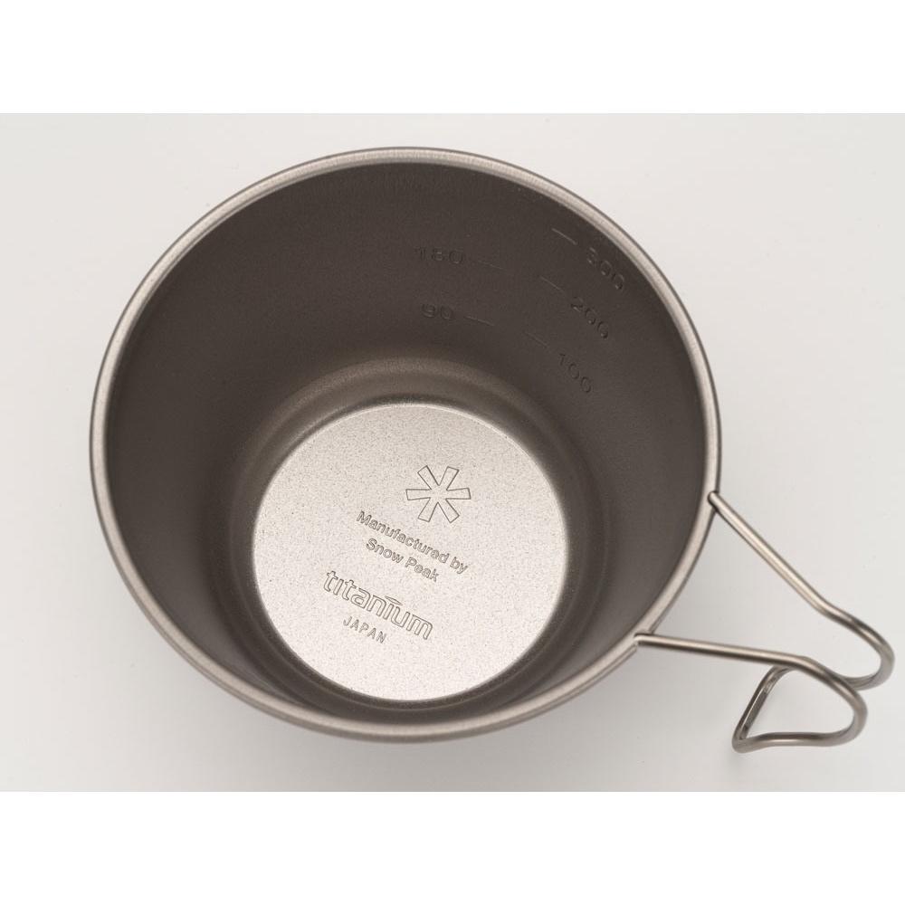 Snow Peak 深型登山杯附杯蓋 E-314【好勢露營】露營餐具 純鈦碗 輕量化登山餐具 帶蓋登山杯 日本製造-細節圖4