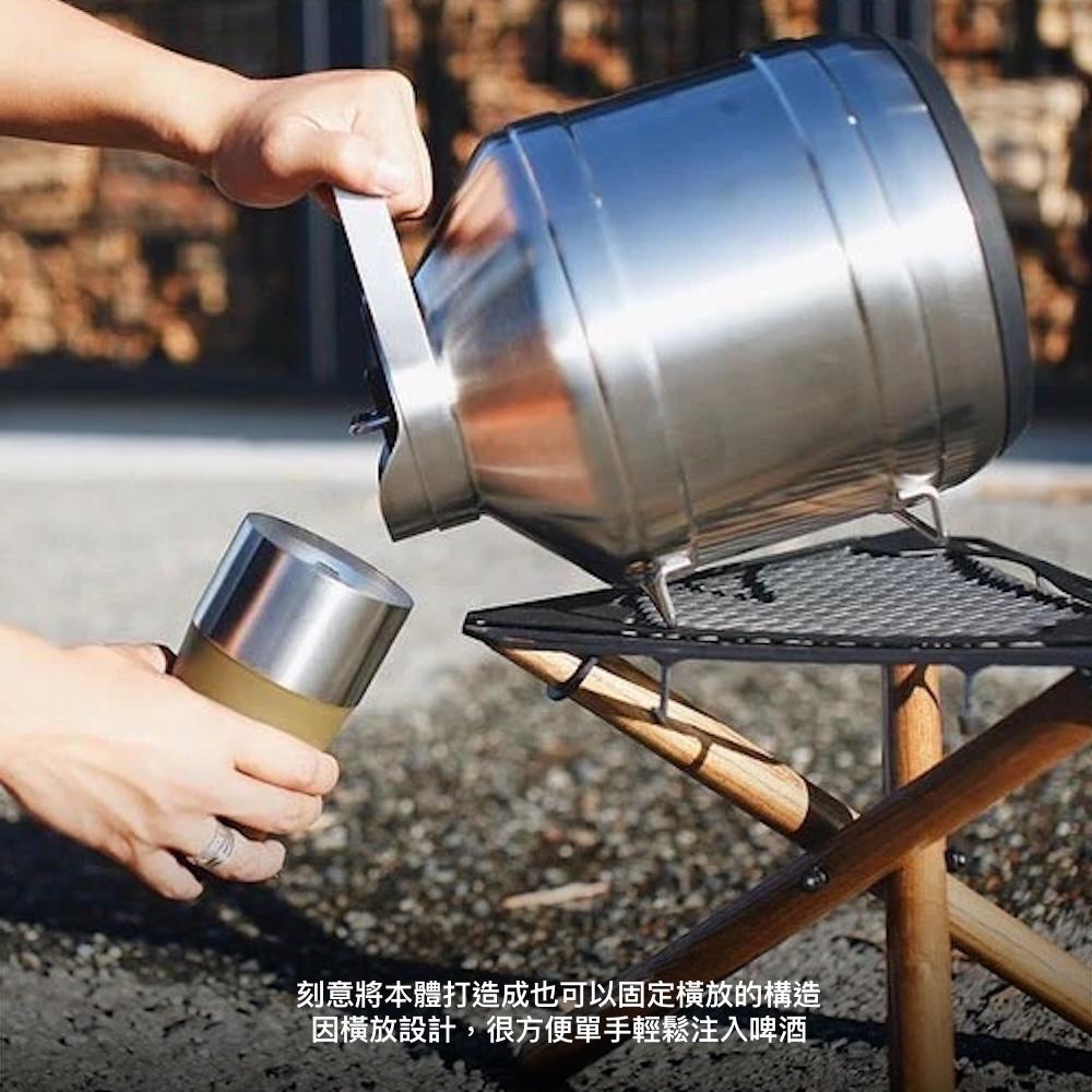 Snow Peak 保溫桶 4.7L TW-550【好勢露營】不鏽鋼真空保冷啤酒桶 不銹鋼保冰桶 飲水桶 大型冷水壺-細節圖5