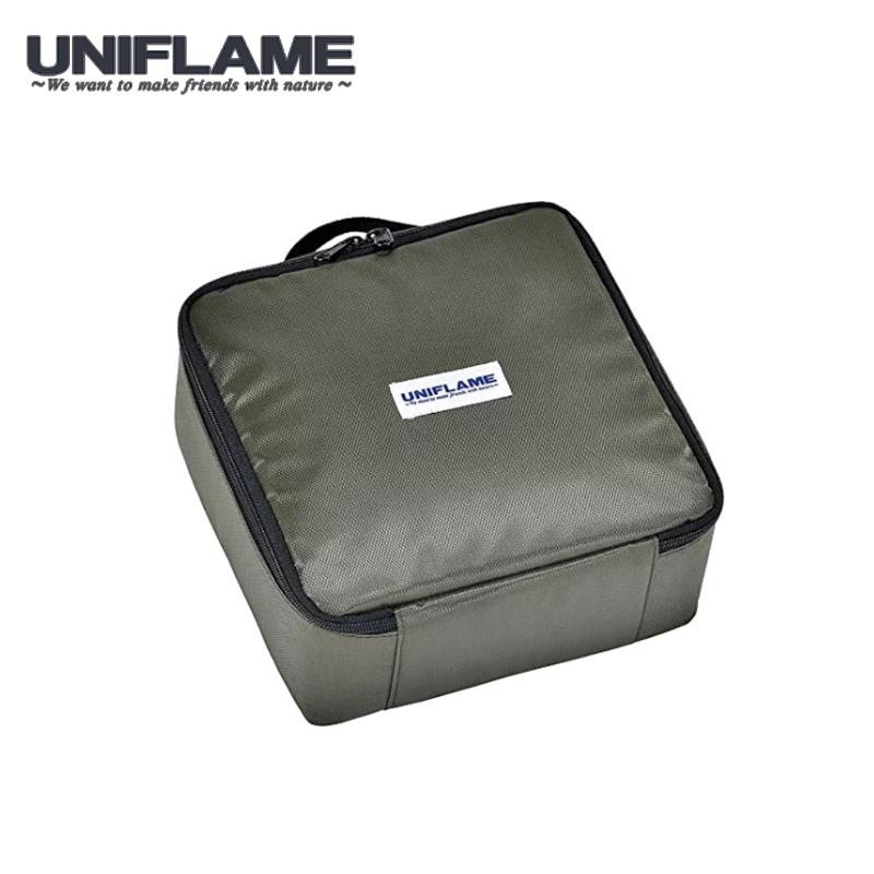 UNIFLAME 工具收納盒【好勢露營】 #U683552 方形收納袋小爐具 G40燈串 燈泡收納包多功能收納包餐具杯碗-細節圖2