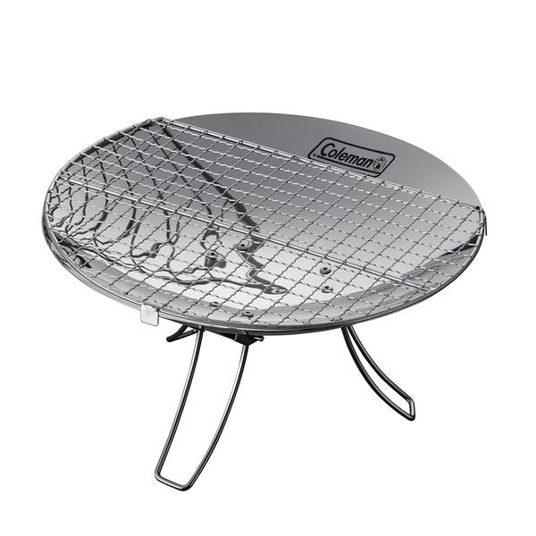 Coleman FIRE DISK 單人焚火台【好勢露營】附烤網 碟型焚火台 烤肉架 營火 BBQ CM-37404-細節圖3
