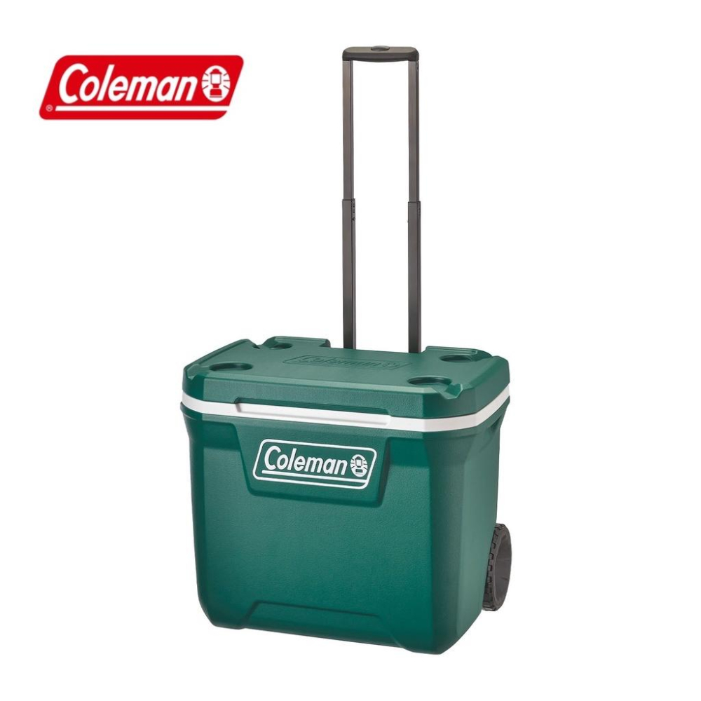 Coleman XTREME永恆綠拉桿冰箱-47.3L【好勢露營】保冷箱 行動冰箱保冷冰桶 CM-37235-細節圖2