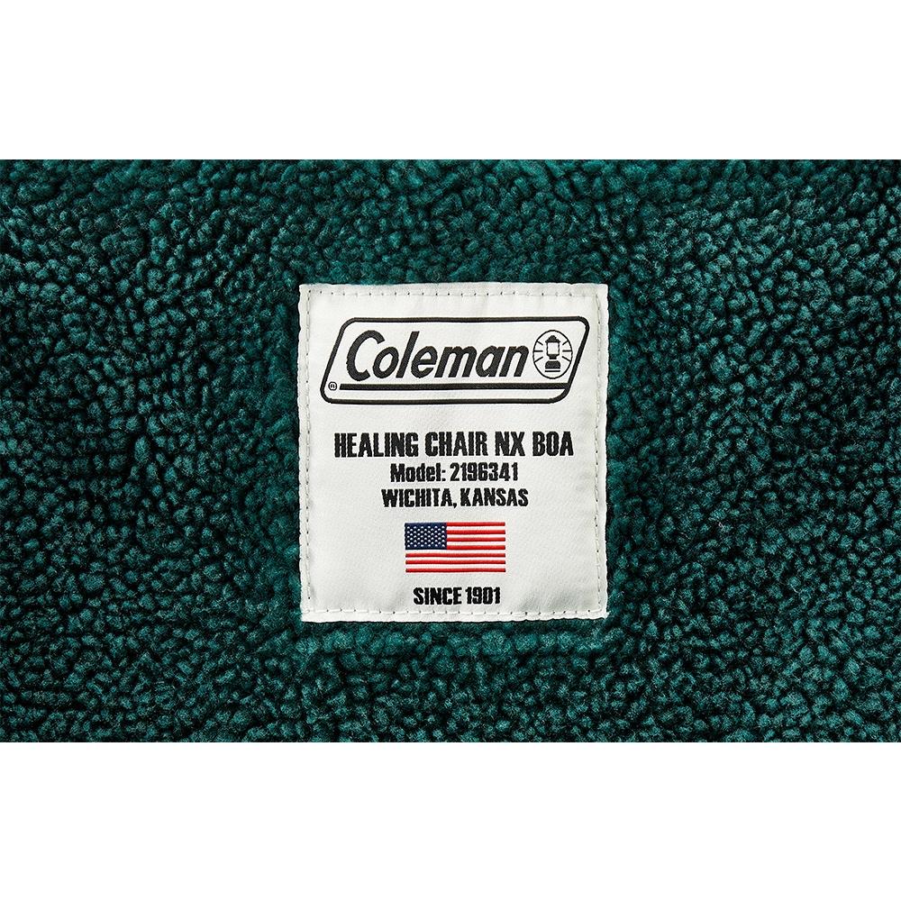 Coleman NEXT療癒椅-綠紋/白紋【好勢露營】絨布露營椅 標準椅 摺疊椅戶外椅CM-96341 CM-96346-細節圖6