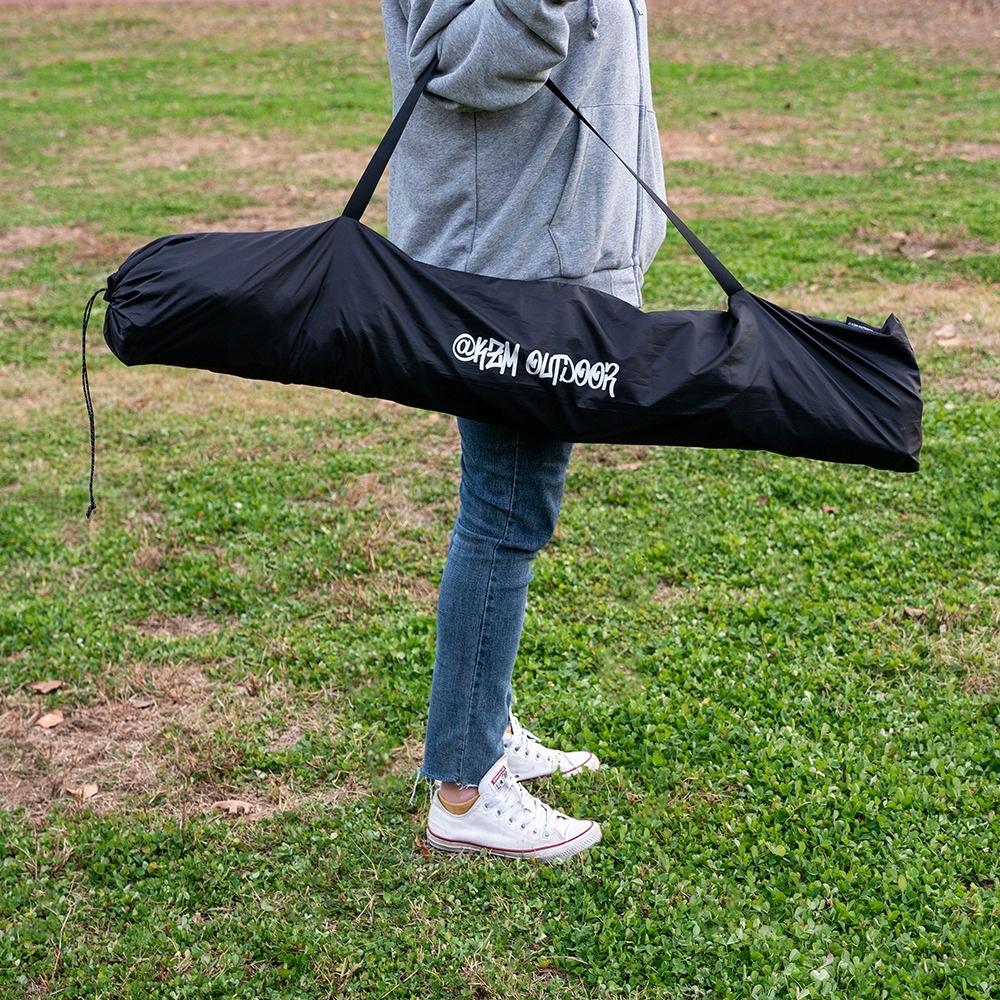 KZM 塗鴉沙灘帳【好勢露營】黑化速搭帳 通風沙灘帳篷 公園帳篷 登山帳篷 三面紗窗 速開帳篷 遮陽帳篷 KAZMI-細節圖7